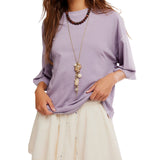 Plum Ash Perfect Oversized Tee