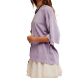 Plum Ash Perfect Oversized Tee