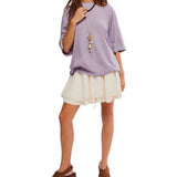 Plum Ash Perfect Oversized Tee