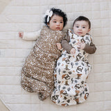 Brown Floral Sleep Sack