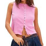 Free People Pink Tilly Vest