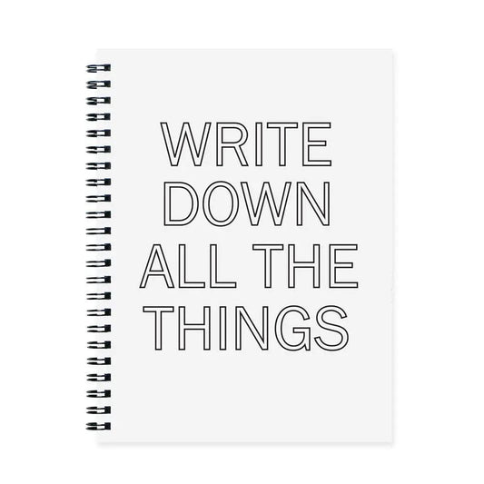 All the Things Notebook