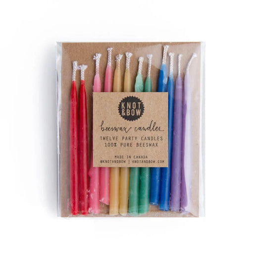 Beeswax Birthday Candles