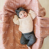 Mebie Baby Charcoal Organic Leggings