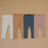Mebie Baby Oatmeal Organic Leggings