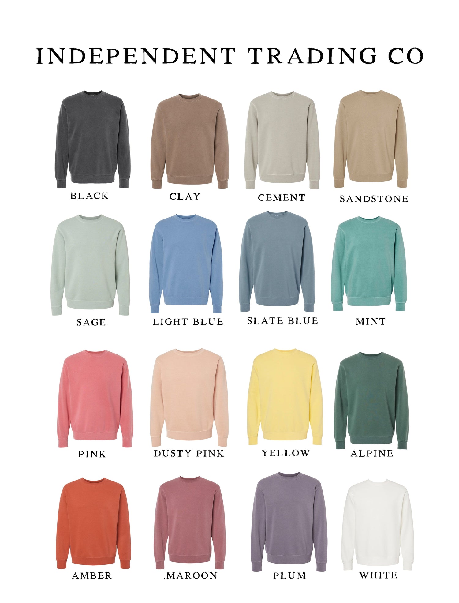 Custom Embroidered Adult Sweatshirts