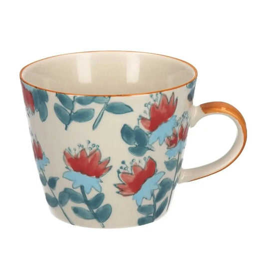 Hibiscus Ceramic Mug