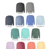 Mama Arch Comfort Colors Sweatshirt